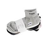 男女同款低帮运动袜3双装（下单请备注颜色）