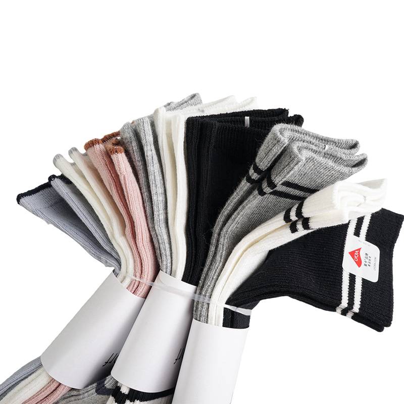 女子运动休闲袜3双装（下单请备注颜色）