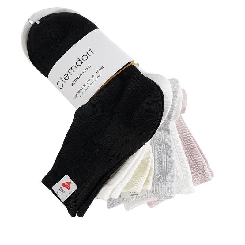 女子高帮休闲运动袜3双装（下单请备注颜色）