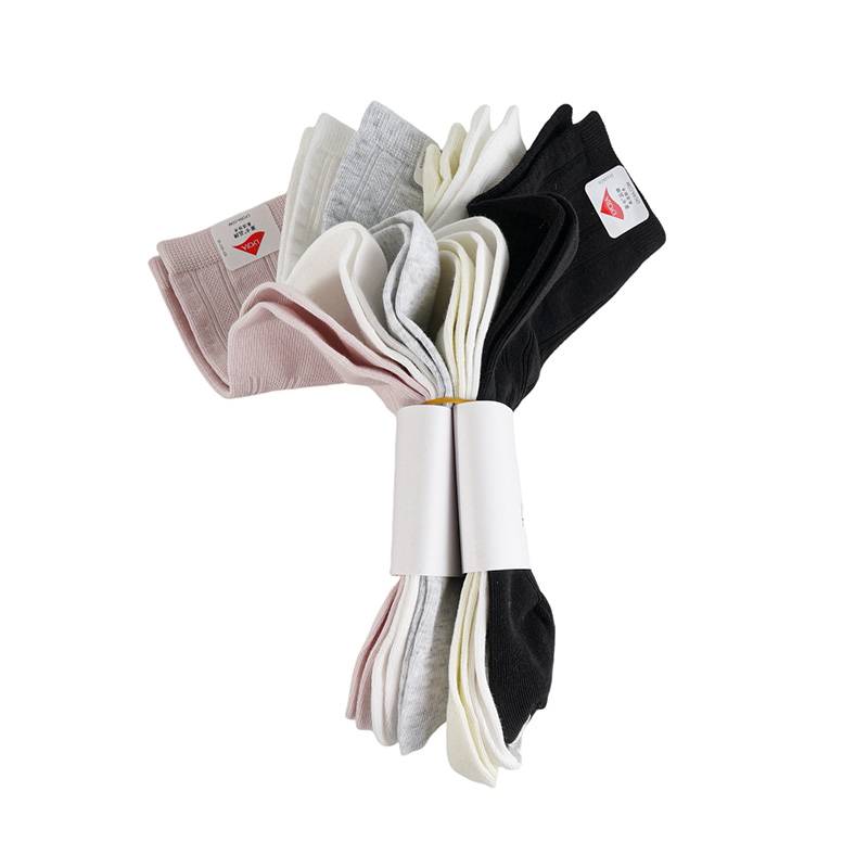 女子高帮休闲运动袜3双装（下单请备注颜色）