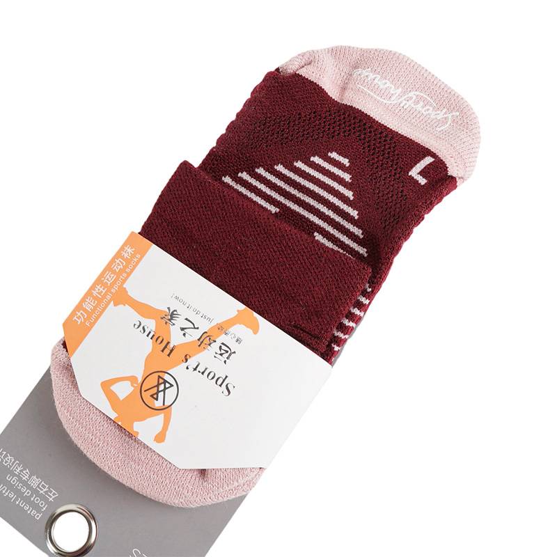 女子徒步登山运动袜1双装（下单请备注颜色：灰色、白色、黑色、枣红色）