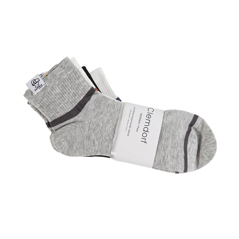 男女同款休闲运动袜3双装