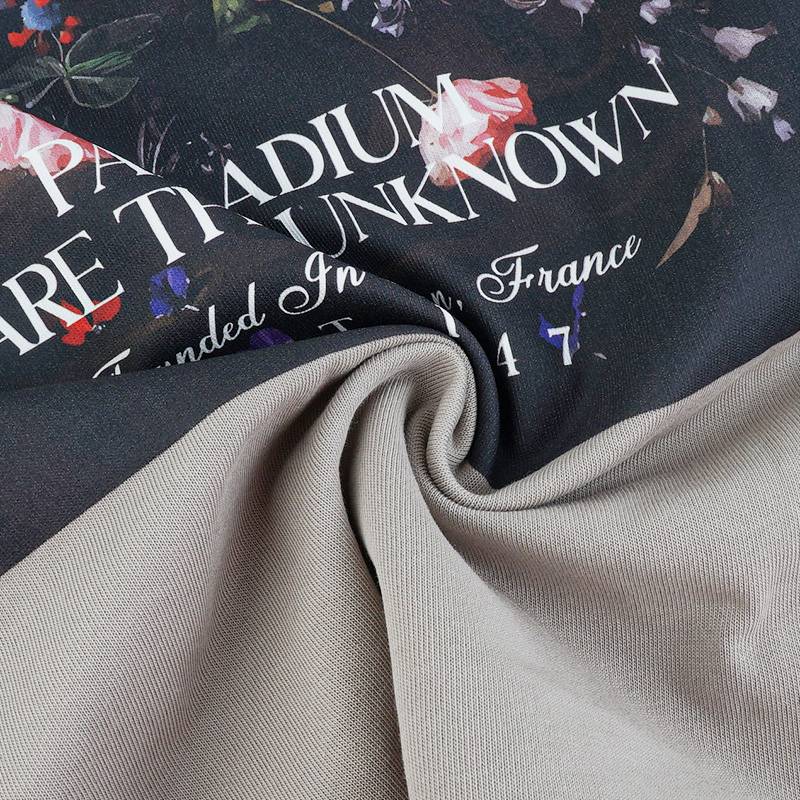 简约宽松日常休闲运动男女款圆领短袖T恤1011280-050