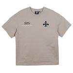 简约宽松日常休闲运动男女款圆领短袖T恤1011280-050