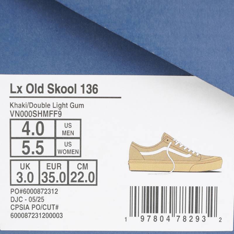 男女鞋LX Old Skool136CL运动休闲帆布鞋VN000SHMFF91