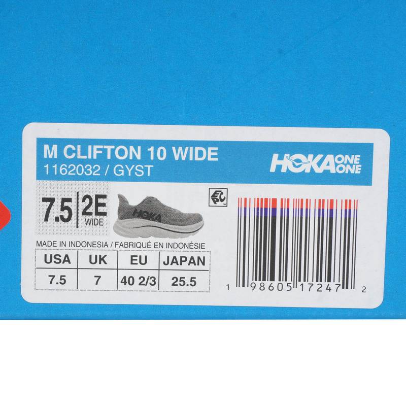 男子克利夫顿10CLIFTON10跑步鞋1162032-GYST