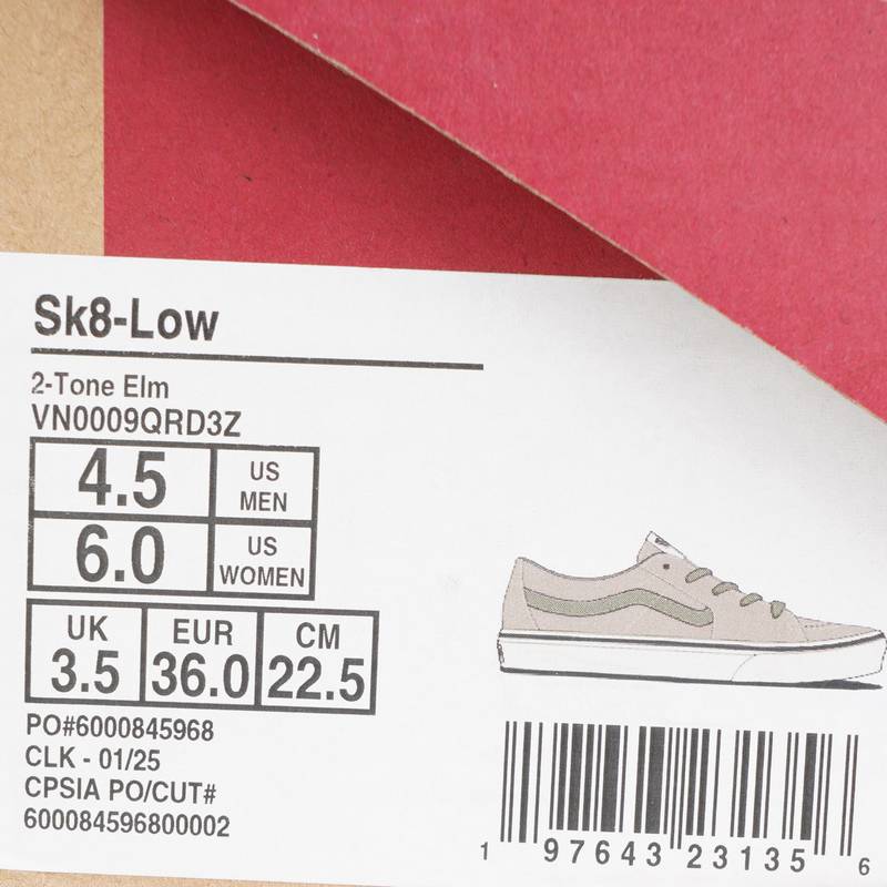 男女低帮板鞋百搭运动休闲鞋VN0009QRD3Z1