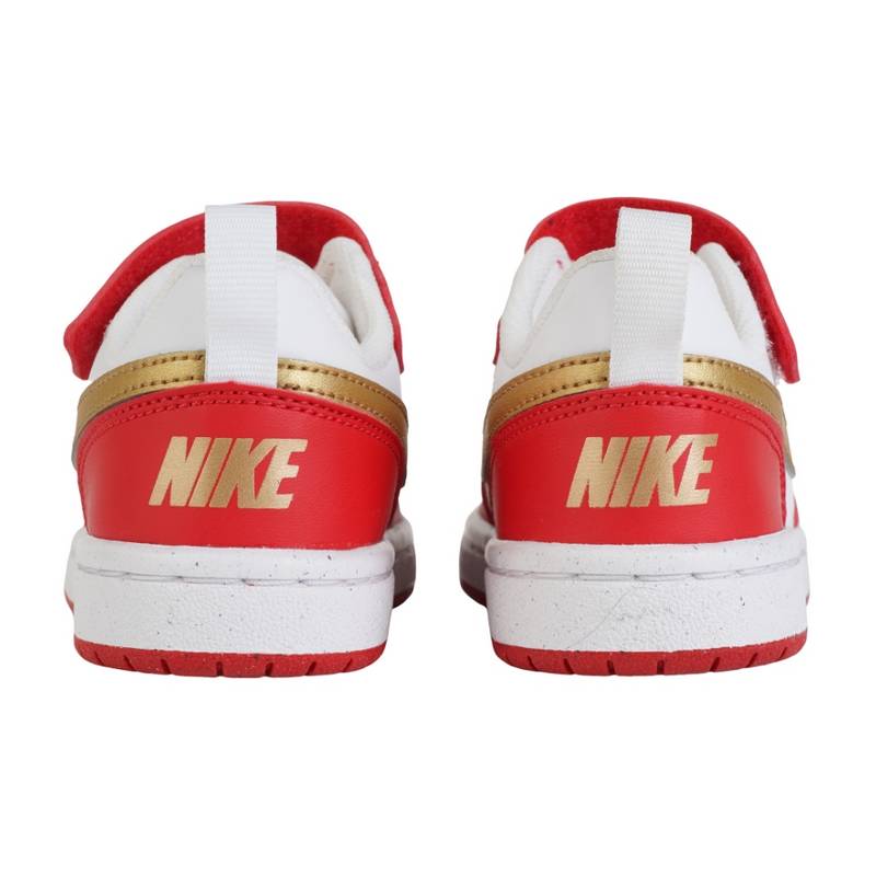 NIKE耐克男女小童鞋新年款马年红色运动鞋魔术贴板鞋DV5457-137