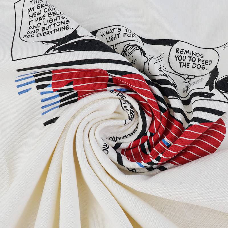 男女同款印花潮流短袖T恤1012578-262