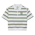 女子条纹短袖POLO衫162538115-2