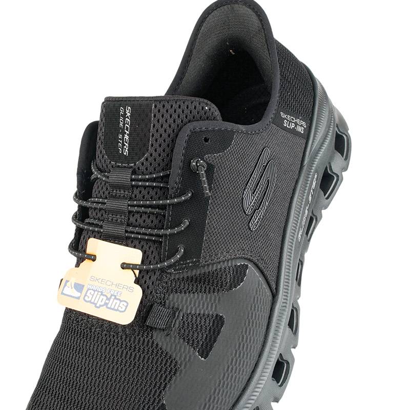 男士舒适透气闪穿休闲运动鞋232930W-BBK