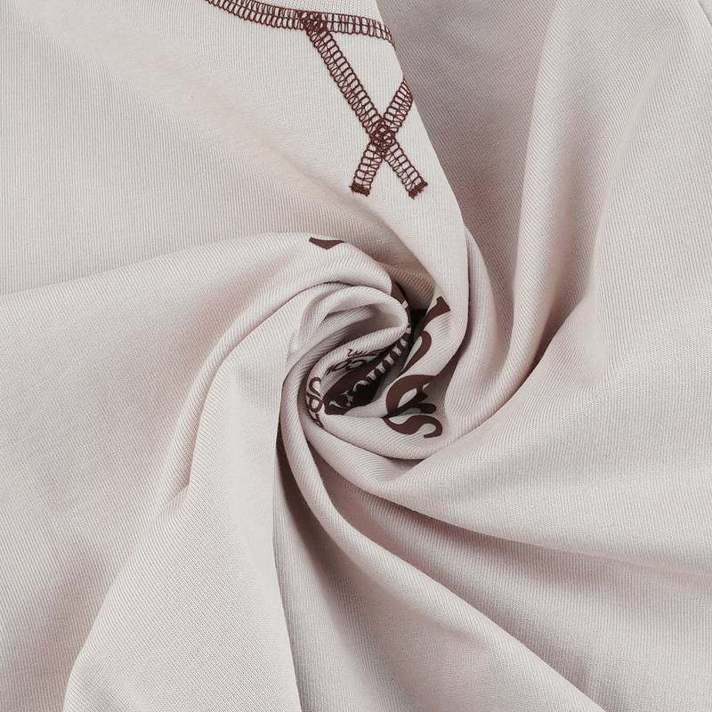 女士宽松针织短袖T恤L226W006-03PF