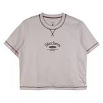 女士宽松针织短袖T恤L226W006-03PF