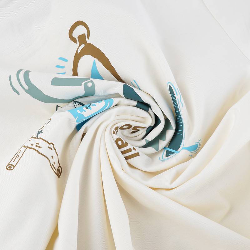 女款针织短袖T恤P226W066-0074