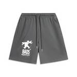 反伍BADFIVE男子户外休闲透气系带运动训练短裤AKSV749-1