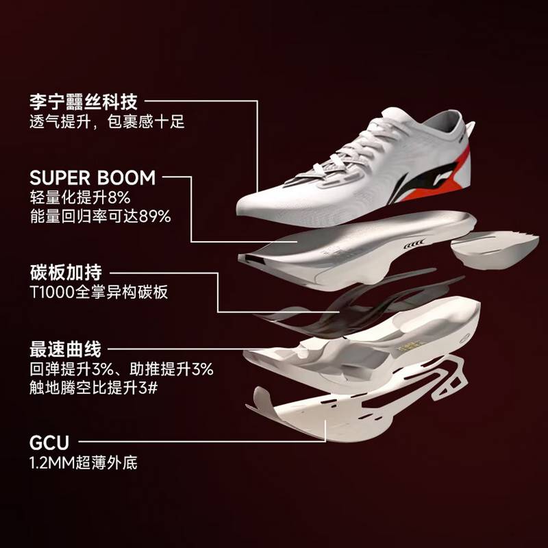 飞电5 ULTRA棉花糖男女同款_丝减震回弹竞速比赛跑鞋ARMV005-4