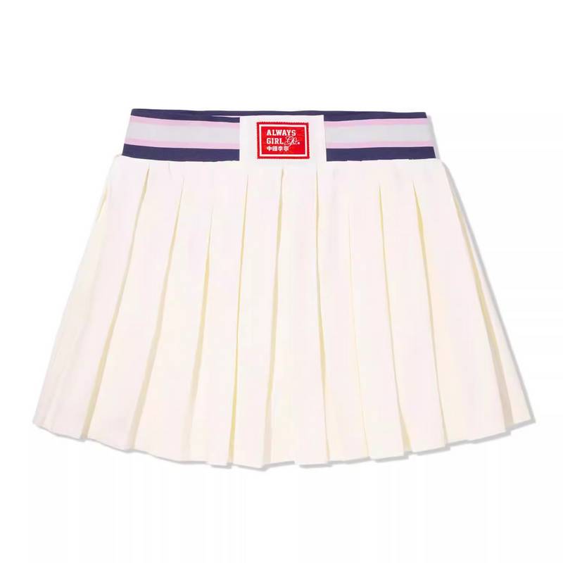 女子时尚潮流百褶裙甜妹百搭运动半身裙ASKV296-6