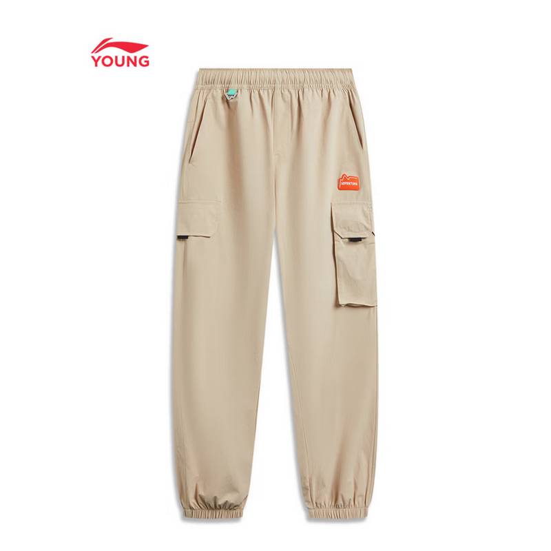 大童束脚抗紫外线防晒宽松运动长裤YYKW031-1