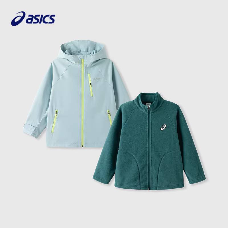 儿童三合一摇粒绒外套防风透湿两件套331261052313-4009