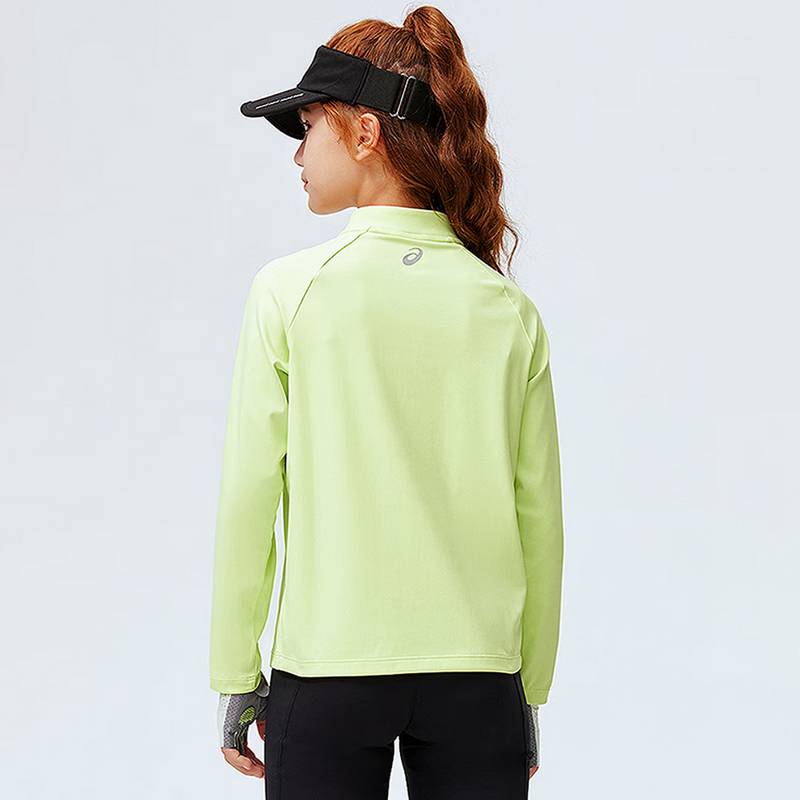 儿童半高领logo长袖速干T恤331261002408-4015