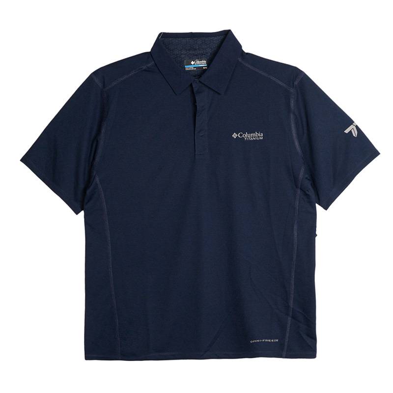 25春夏新款Columbia哥伦比亚户外男吸湿翻领POLO衫短袖T恤 AE8078464