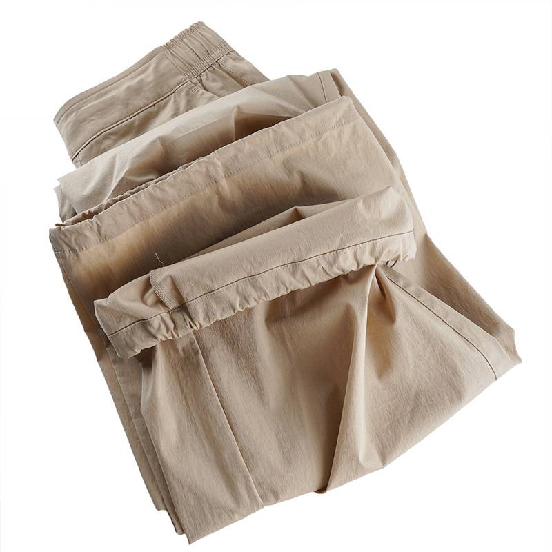 女子运动休闲宽松舒适梭织长裤AWP51350-INC