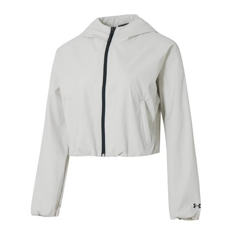 女子健身训练跑步锻炼梭织连帽夹克上衣 6005967-110