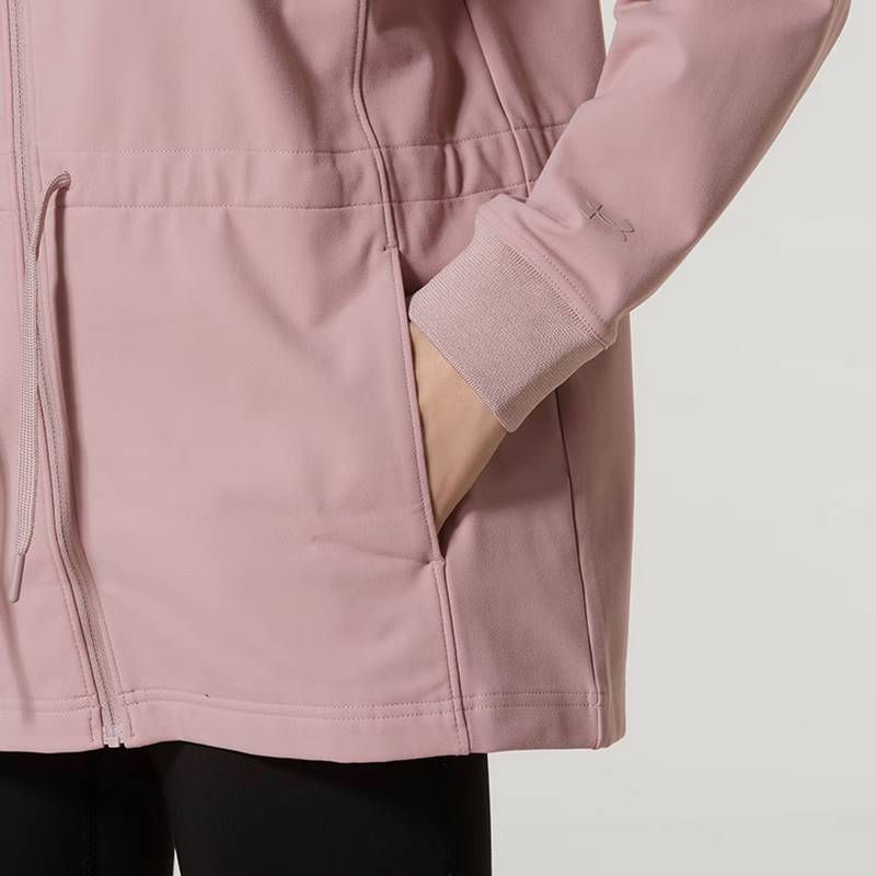 训练外套立领休闲时尚潮流夹克女子开衫上衣 6010112-673