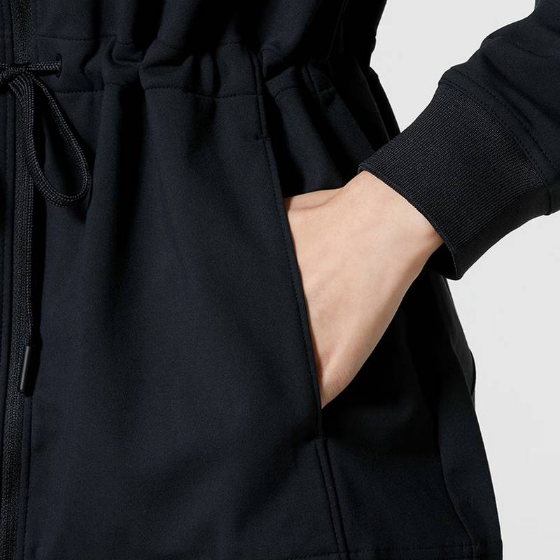 女子户外跑步训练健身针织休闲立领外套 6010112-001