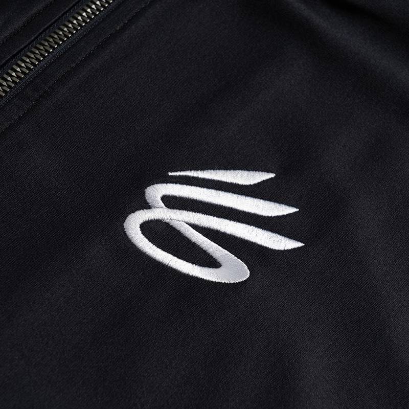 男子跑步训练防风户外休闲针织立领夹克外套 6012758-016