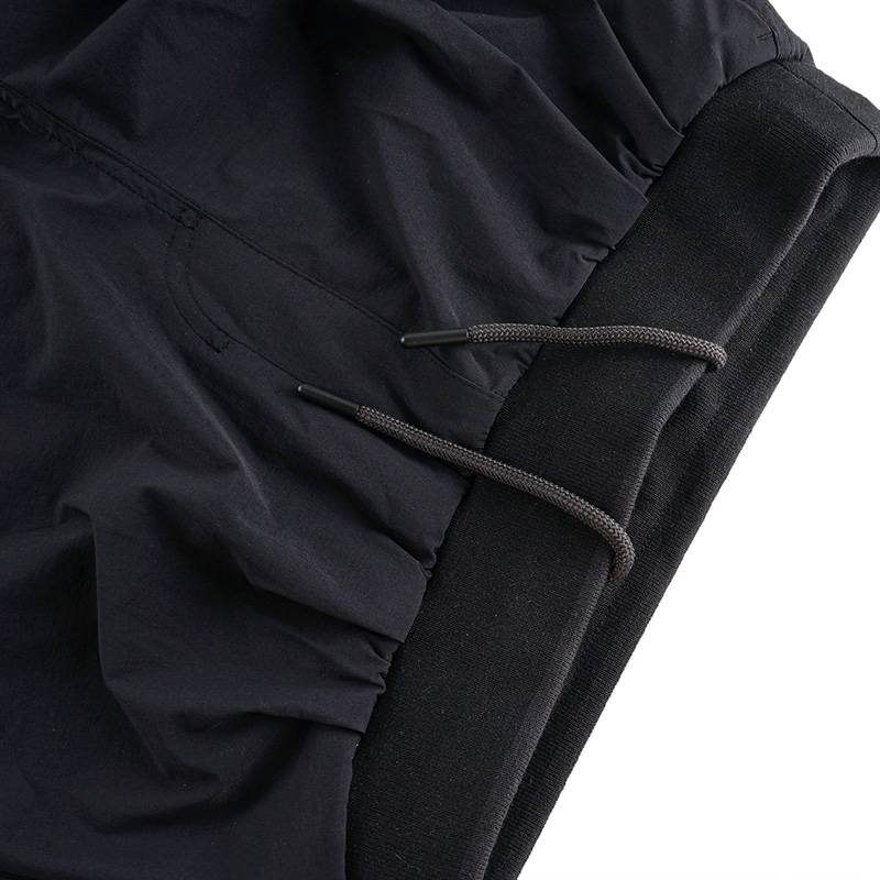 女士运动休闲经典复古宽松长裤NTF22132-BK