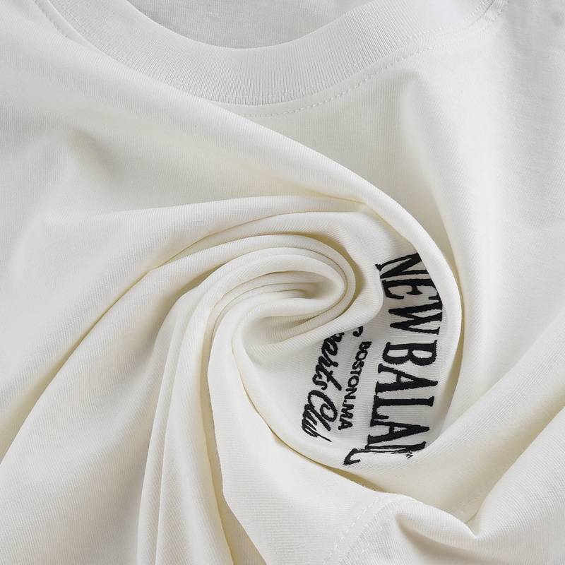 男子简约圆领短袖宽松透气运动T恤NEF31271-IV