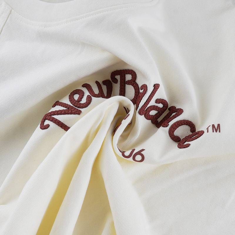 女子短款时尚字母印花休闲短袖NEF22092-IV