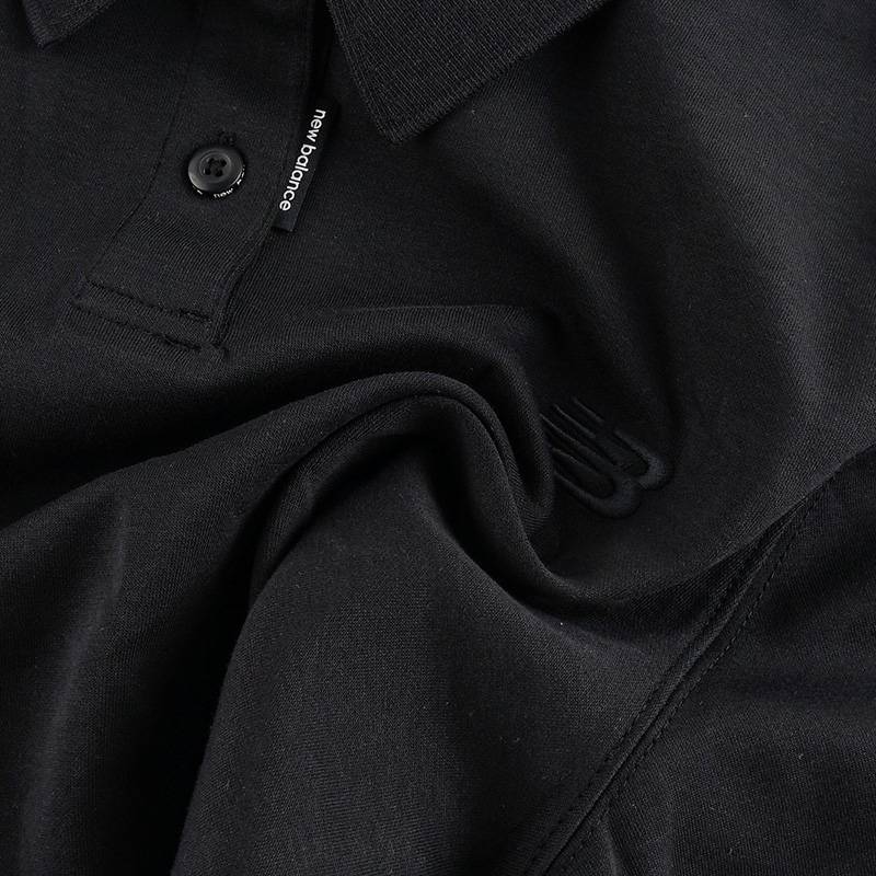 女子短款翻领T恤WT61E052-BK