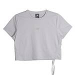 女子运动休闲圆领短袖T恤NEF34202-LGR