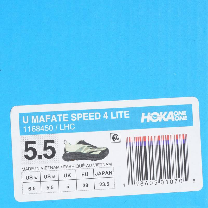 HOKA ONE ONE Mafate Speed 4 Lite舒适百搭休闲跑鞋1168450-LHC