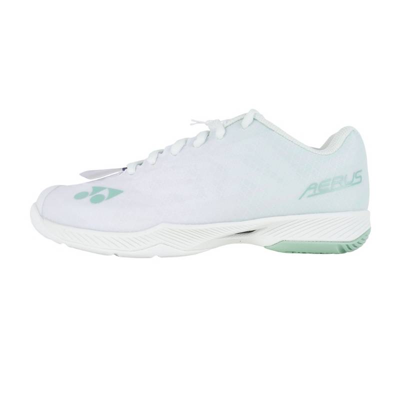 YONEX/尤尼克斯SHBAZ2WEX 羽毛球鞋 男女专业宽版运动鞋SHBAZ2WEX_136 白绿