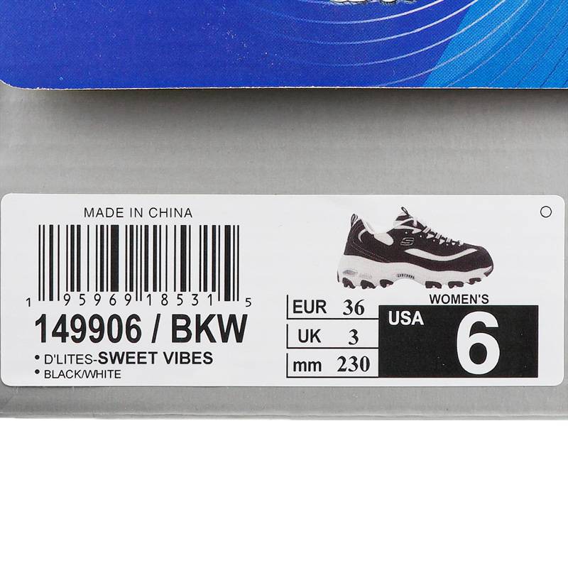 女子D LITES系列时尚绑带运动鞋149906-BKW