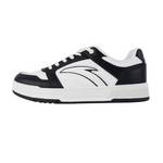 安踏2026春季新款板鞋女士系带增高耐磨百搭休闲运动鞋122618011-5