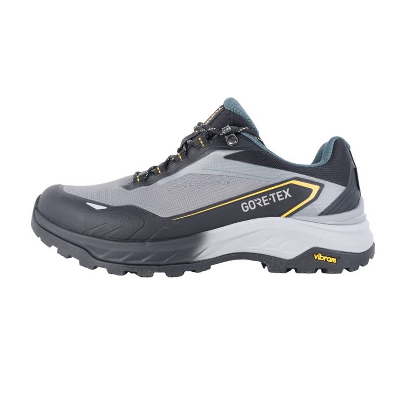 探路者GORETEX防水徒步鞋男户外登山鞋轻便透气运动鞋TFAAAO81268