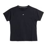 女士圆领运动短袖宽松舒适套头衫P226W012-0018