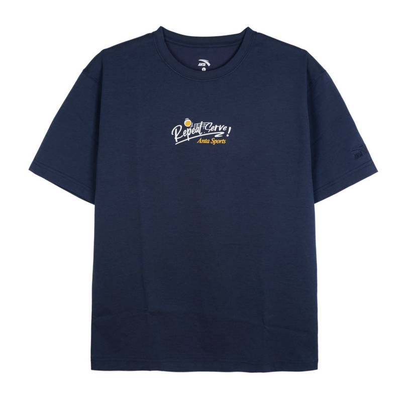 安踏冷萃T丨冰丝短袖t恤男装夏季新款宽松透气运动上衣152628133-2