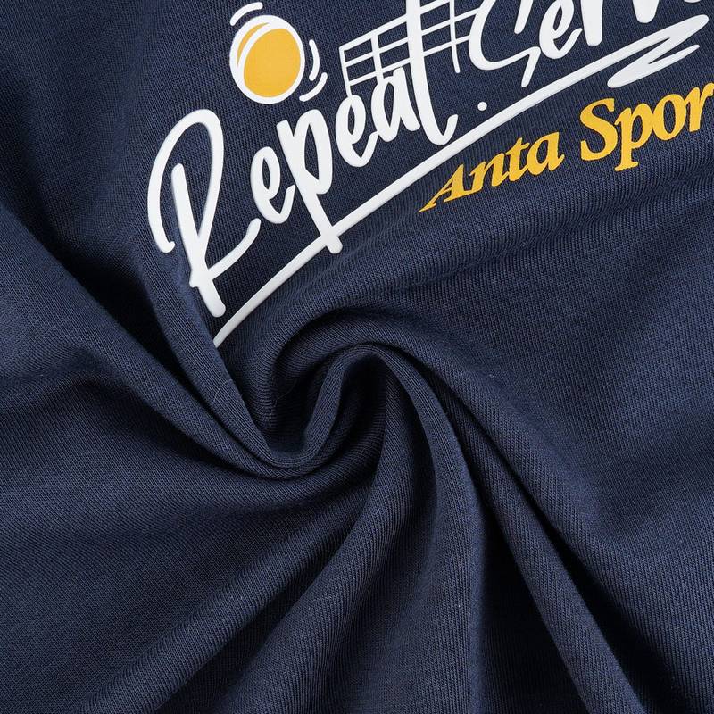 安踏冷萃T丨冰丝短袖t恤男装夏季新款宽松透气运动上衣152628133-2