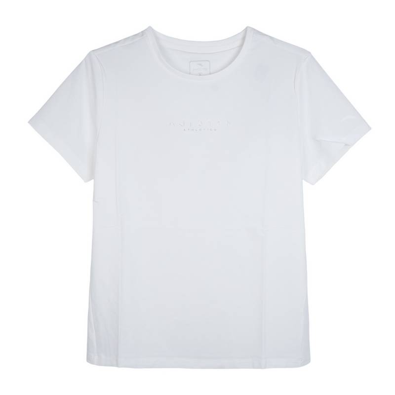 安踏运动2026夏季女子冰纱吸湿速干透气休闲短袖T恤衫162627119-1