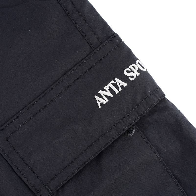 安踏自在裤丨伞兵裤阔腿直筒裤男夏季工装宽松休闲长裤152628509-2