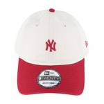 拼色棒球帽小logo弯檐软顶帽子60771807