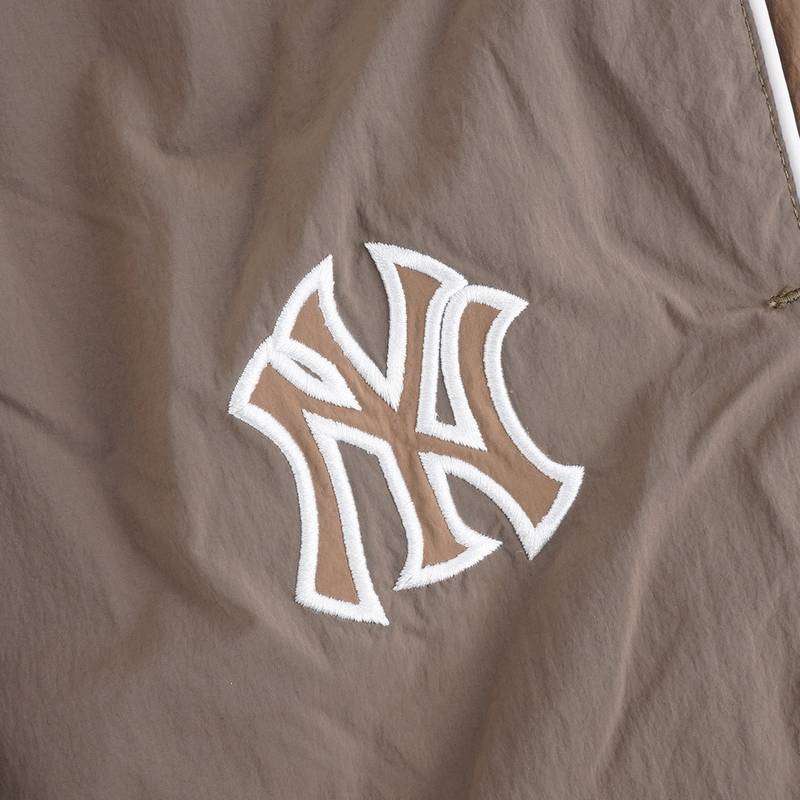 男女NY刺绣梭织束脚运动裤14385028