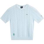 女子迪士尼联名冰感透气短袖编织衫AMBV070-1