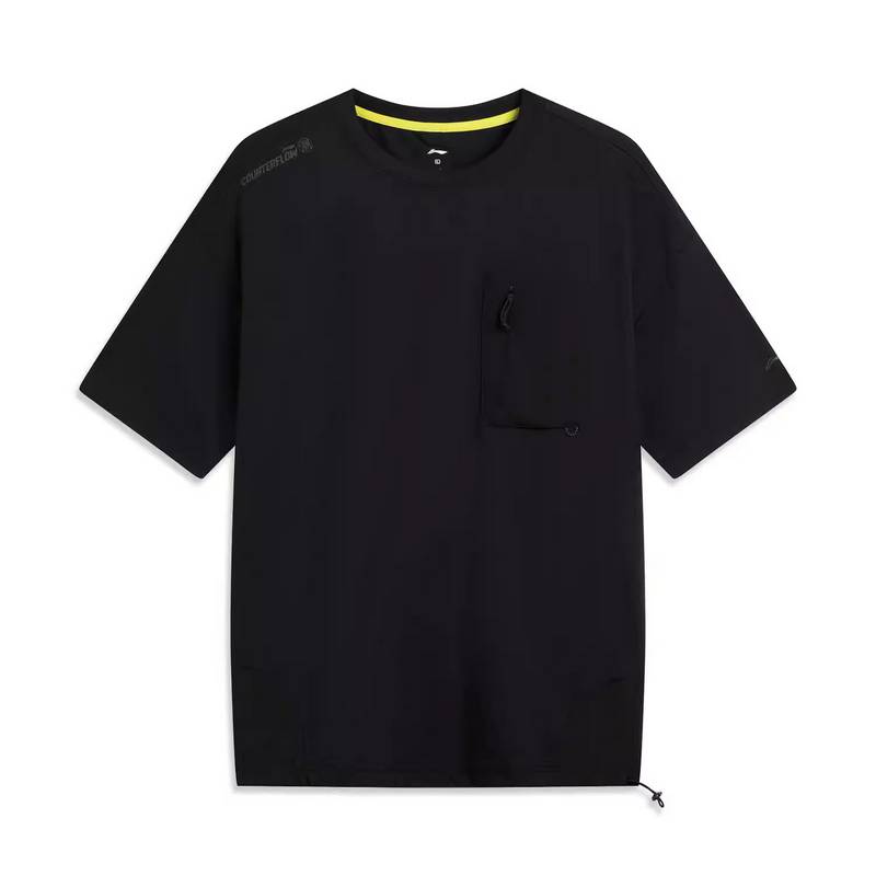 男子反光速干圆领亲肤舒适防晒短袖T恤ATSV637-1