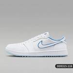 男子AJ1白蓝色复古低帮篮球鞋DD9315118